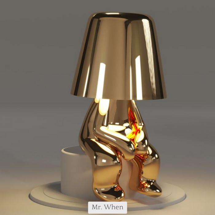 OCS - Lampada Designer Italiana Senza Fili – dimmerabile, 25 ore di luce & design giocoso