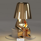 OCS - Lampada Designer Italiana Senza Fili – dimmerabile, 25 ore di luce & design giocoso