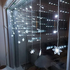 Illuminazione a LED per tende di Natale – Illuminazione decorativa e riutilizzabile per feste