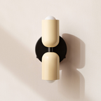 Applique da Parete a Cilindro LED 2 Luci Moderno Minimalista