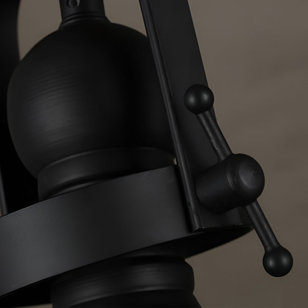Frendorf | Lampada a sospensione in vetro a forma di ciotola | Design retro industriale