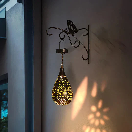 LumiGarden - Lampada da giardino a energia solare e resistente alle intemperie