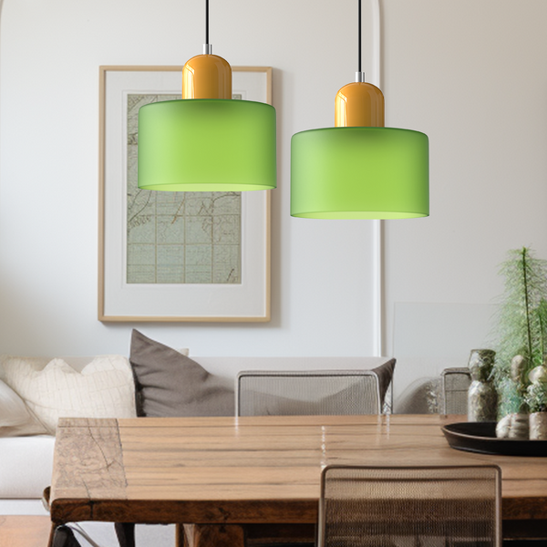 Lampada a sospensione in vetro creativo Bauhaus