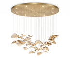 Lampadario a Foglia Fluttuante Wave