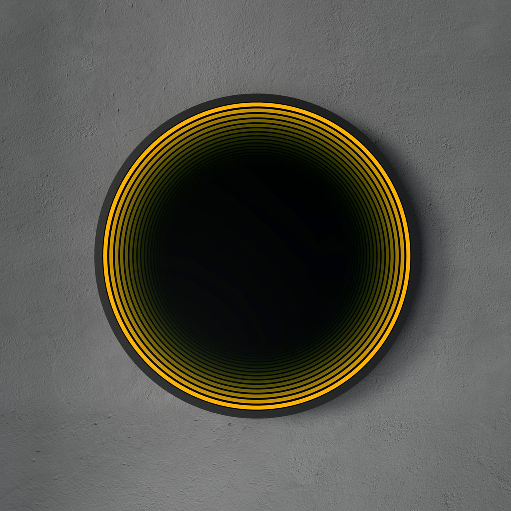 Specchio Circolare 3D con Luce