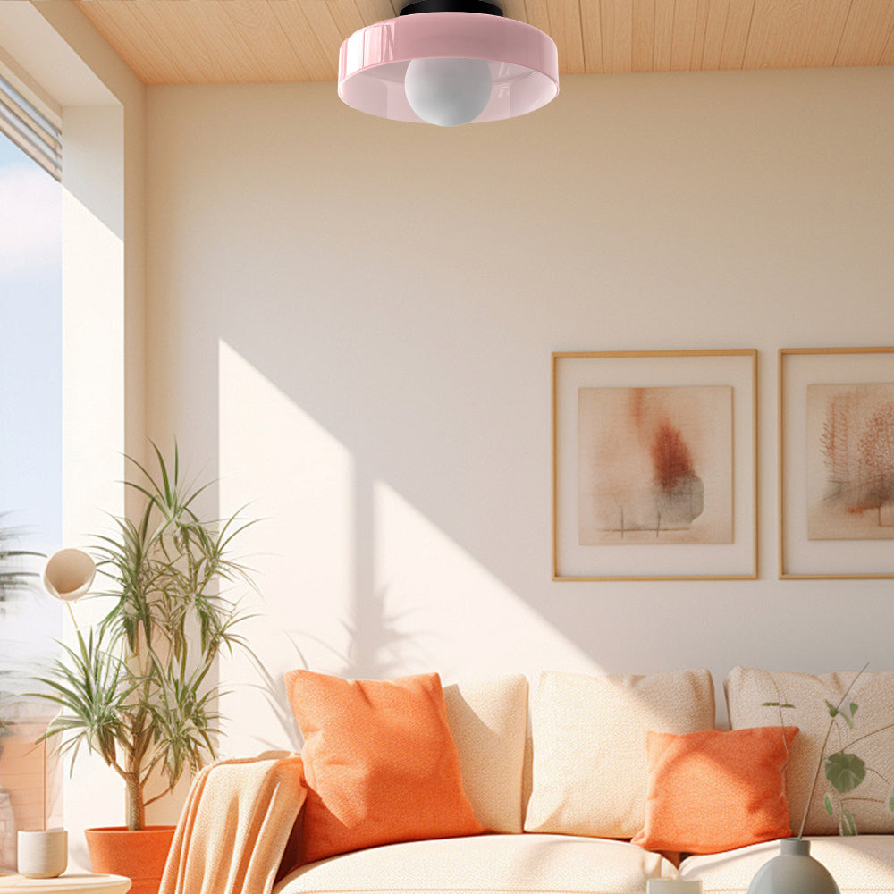 Glarefusion Moderno Soffitto Lampada a Incasso Rotonda