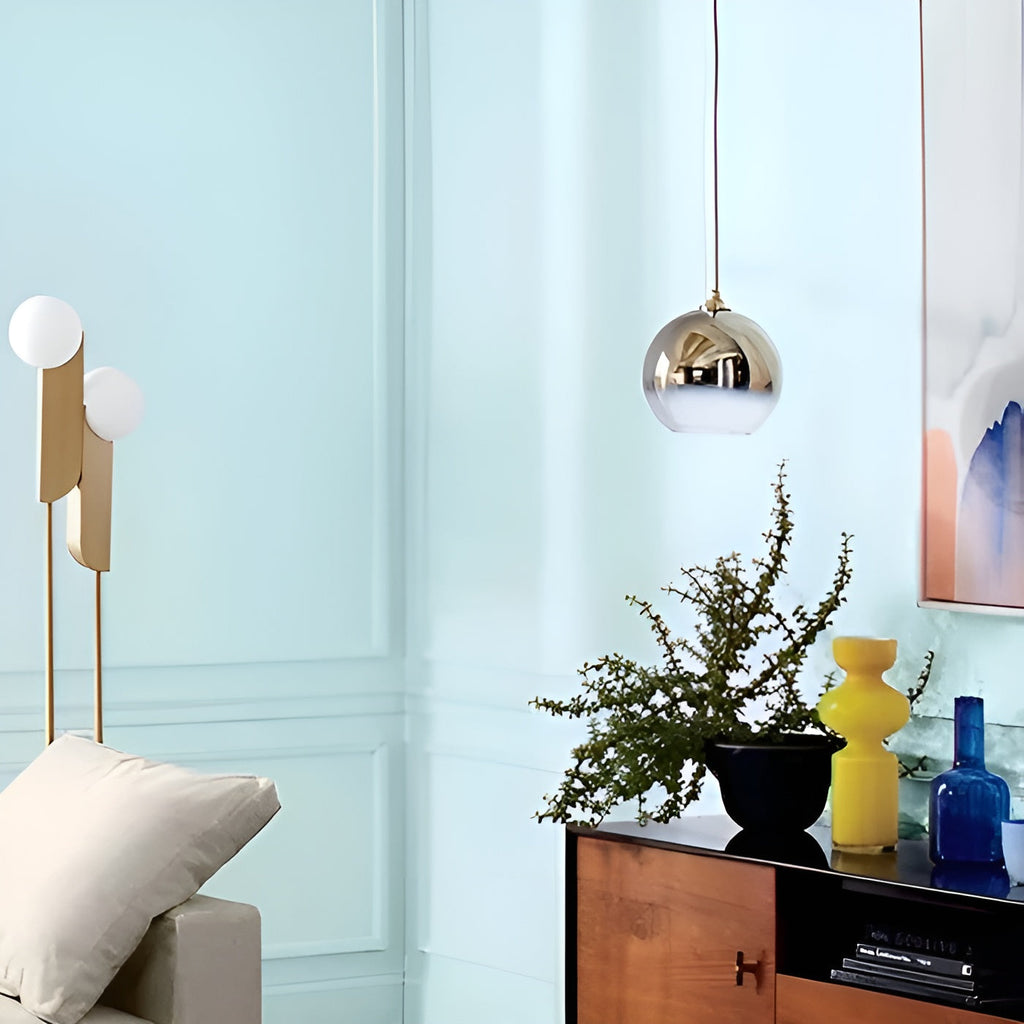 Lampada a sospensione in vetro industriale con LED – Moderna e decorativa | Ideale per cucine, sale da pranzo e bar