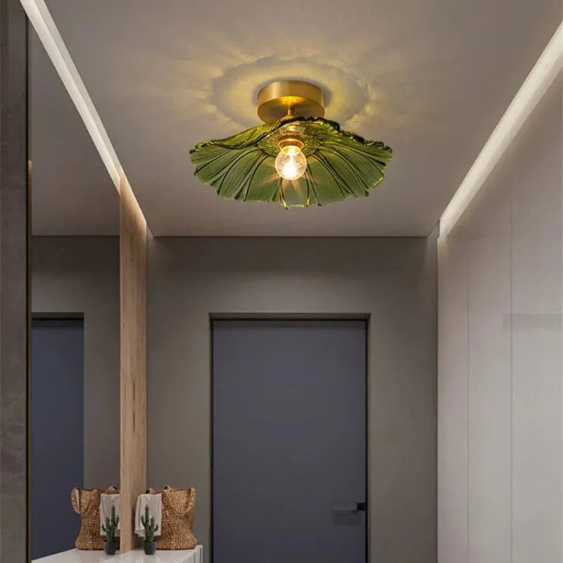 Lampada a Soffitto/Pendenti Calia Flower in Vetro