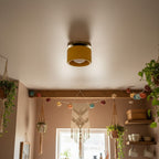Lampada da soffitto a tamburo in porcellana