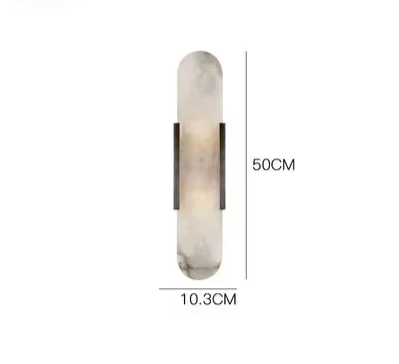 Lampada da Parete in Marmo di Lusso – Design Moderno con Illuminazione Elegante