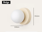 LumiGlobe – Lampada a sospensione scandinava moderna con design in vetro