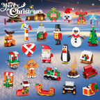 CraftVent | 24 Giorni di Natale Countdown Ornamenti Set da Costruzione Calendario dell'Avvento
