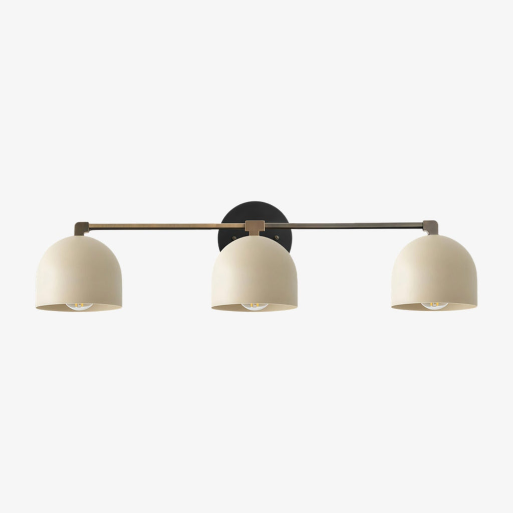 Applique da Parete in Ottone Chroma Dome per Bagno Moderno