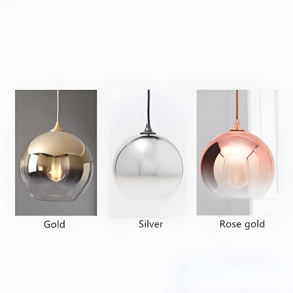 AuraDome Light - Moderna lampada a sospensione a forma sferica