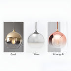 AuraDome Light - Moderna lampada a sospensione a forma sferica