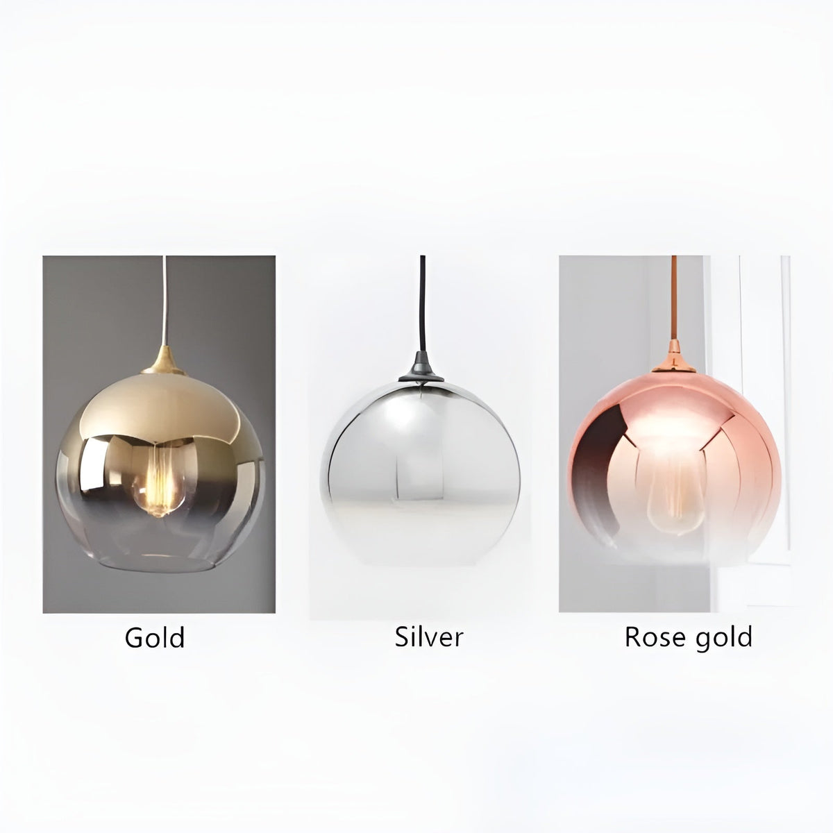 AuraDome Light - Moderna lampada a sospensione a forma sferica