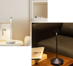 LumaTouch – Lampada da Tavolo LED Ricaricabile con Dimming Continuo