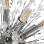 Lampada Sputnik Moderna Unica in Cristallo con 9 Luci