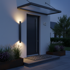 Selvik | Moderno Faretto da Esterno in Alluminio con Classe di Protezione IP65 in Quattro Lunghezze per Giardino, Patio e Viale