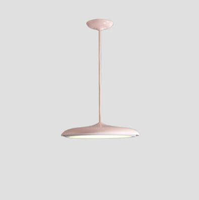 Lampada a Sospensione LED in Metallo Nordic Macaron Flying Saucer