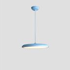 Lampada a Sospensione LED in Metallo Nordic Macaron Flying Saucer