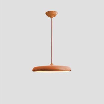 Lampada a Sospensione LED in Metallo Nordic Macaron Flying Saucer