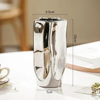 Vaso Classico in Obsidiana