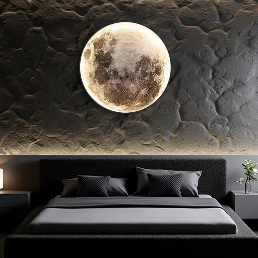 Lampada da Parete Moderna Rotonda Luna