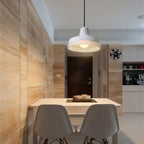 Lampadario in Cemento Minimalista Industriale Grigio a 1 Luce