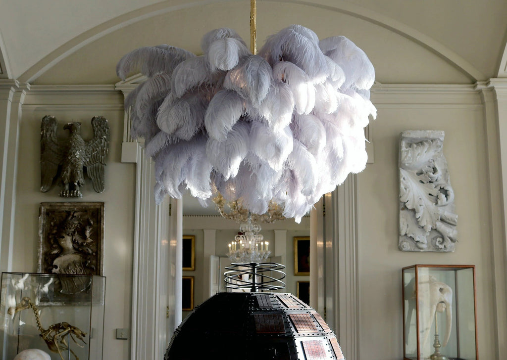 Candelabro Luxe Moderno Organic-Plume