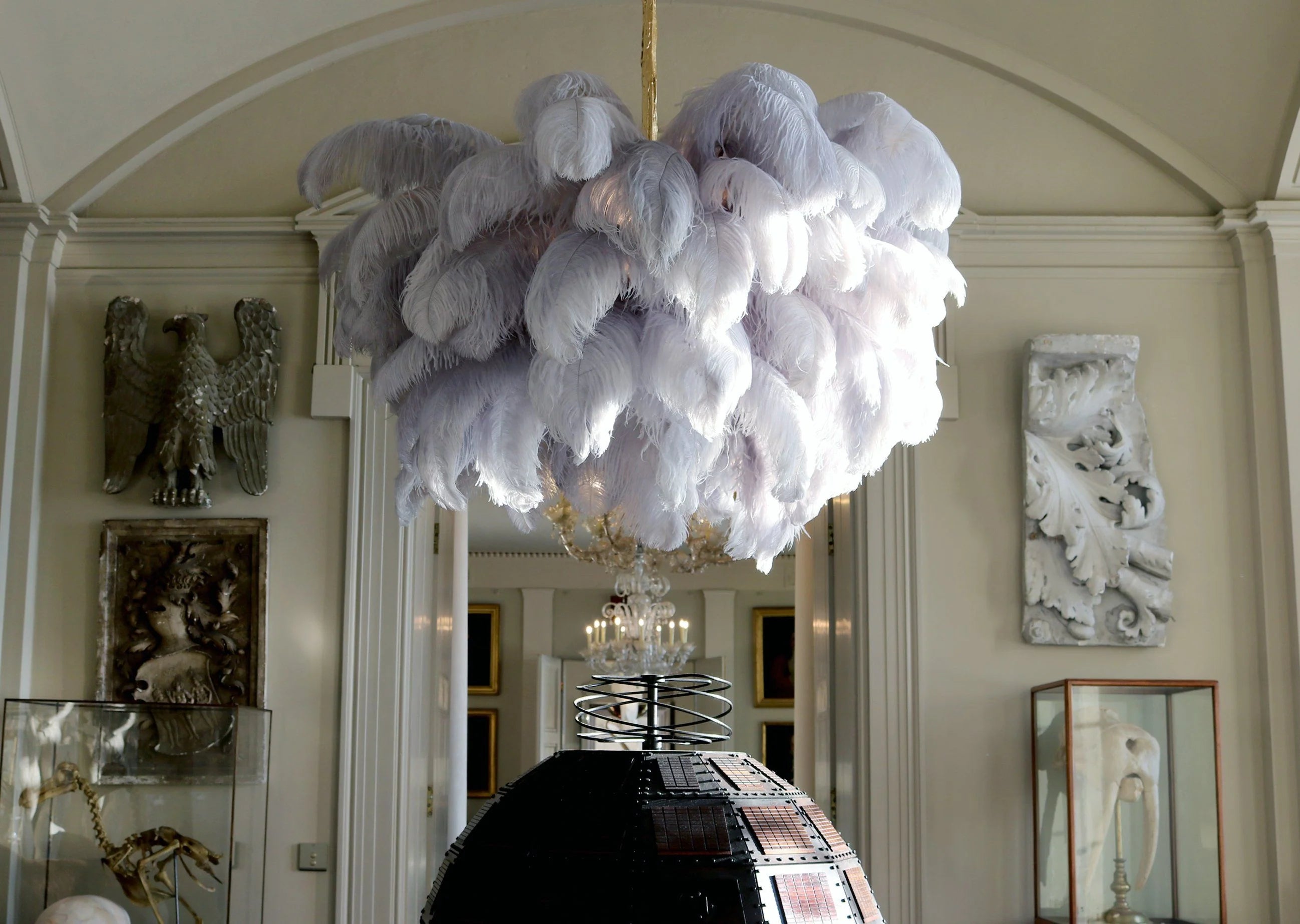 Candelabro Luxe Moderno Organic-Plume