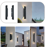 LumaShield Duo – Lampada da Parete LED Nera & Bianca