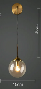LumoNord Glasbol LED Applique