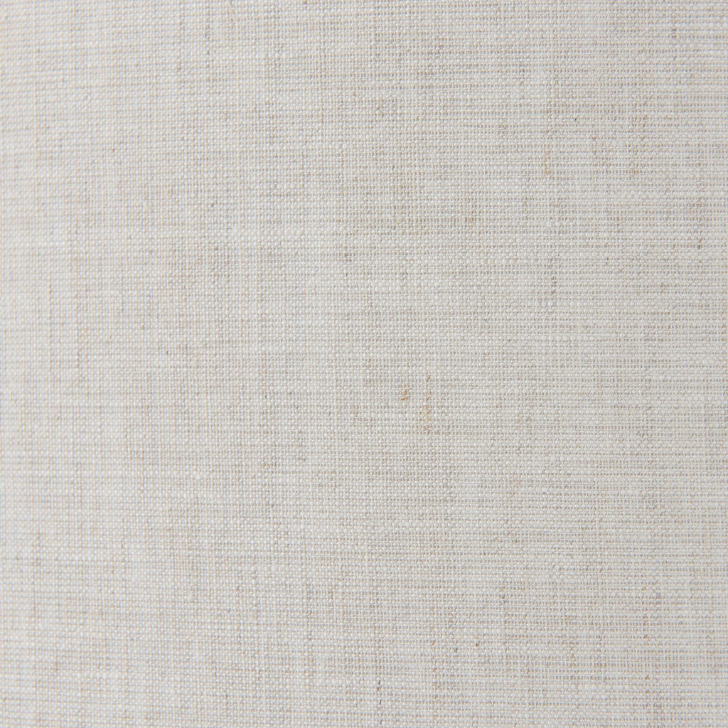 Lampadario Endon Highclere in Cromo Spazzolato con 3 Luci - Paralume in Lino Naturale