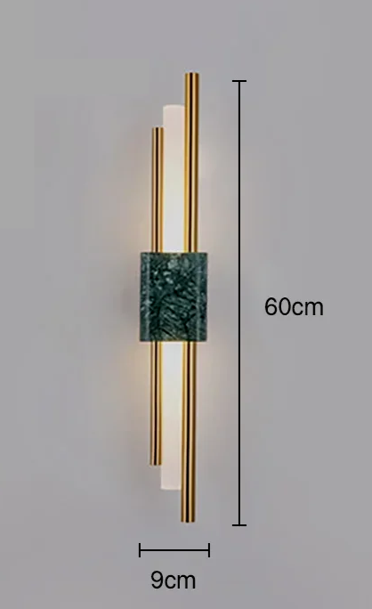 Lampada da Parete LED in Marmo Moderno Luxe