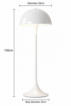 Lampada Panthella – Lampada da Tavolo Champignon di Metà Secolo con Luce Morbida Diffusa