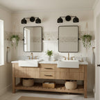 Applique da Parete in Ottone Chroma Dome per Bagno Moderno