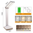 LumoFlex – Lampada da scrivania LED ricaricabile con controllo touch e design pieghevole