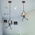 Arisha LED Ferro Speciale Design Uomo Lampada a Sospensione