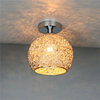 Moderno Lampadario a Cupola Colorato con 1 Luce
