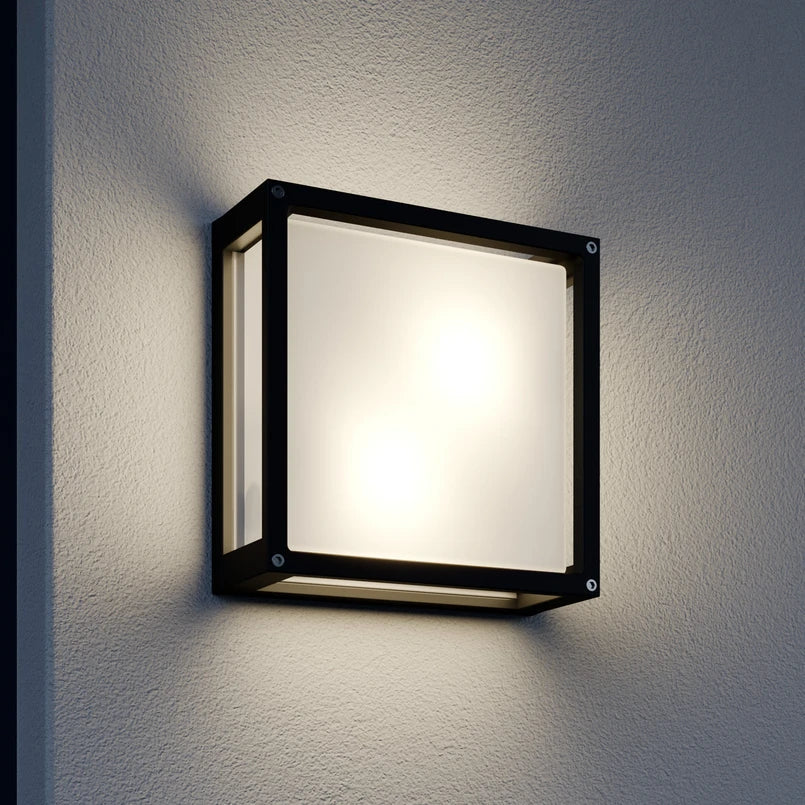 OCS - Applique da esterno cubo - Illuminazione moderna per esterni