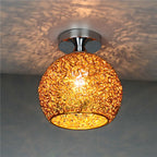 Moderno Lampadario a Cupola Colorato con 1 Luce