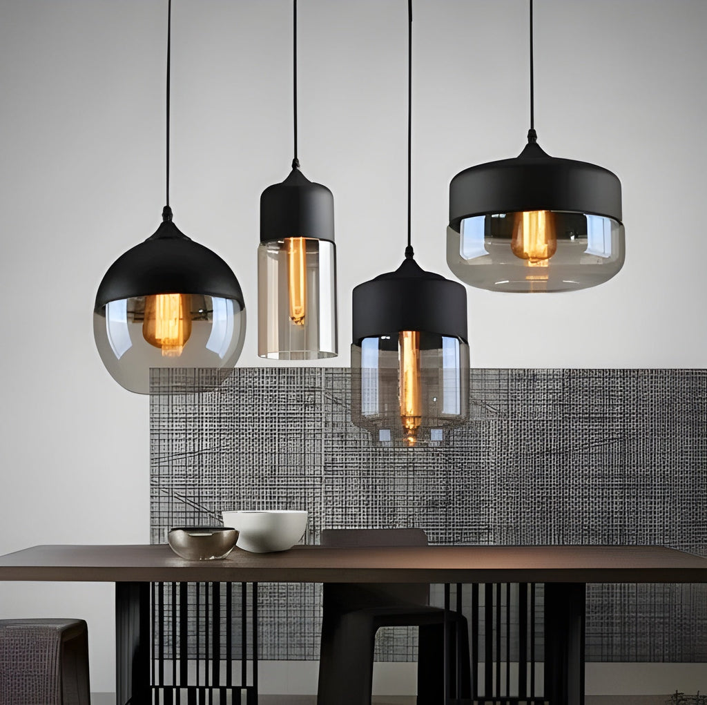 RusticLuxe Light - Lampada a sospensione vintage in legno