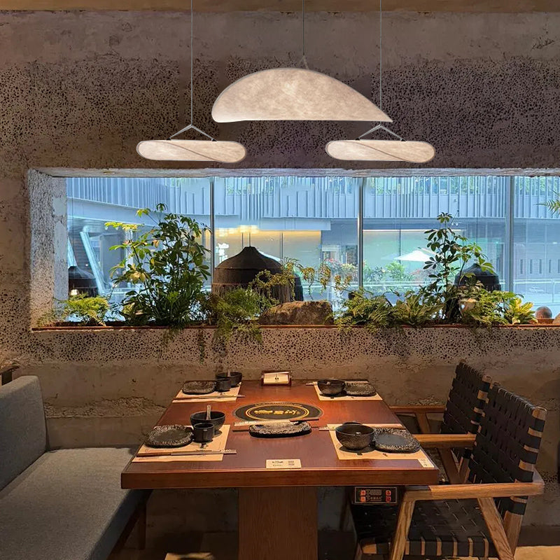 Lampade a Sospensione in Tessuto Nordic Chic