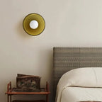 Luce a Disco in Vetro Nordico per Parete e Soffitto LED 1-luce