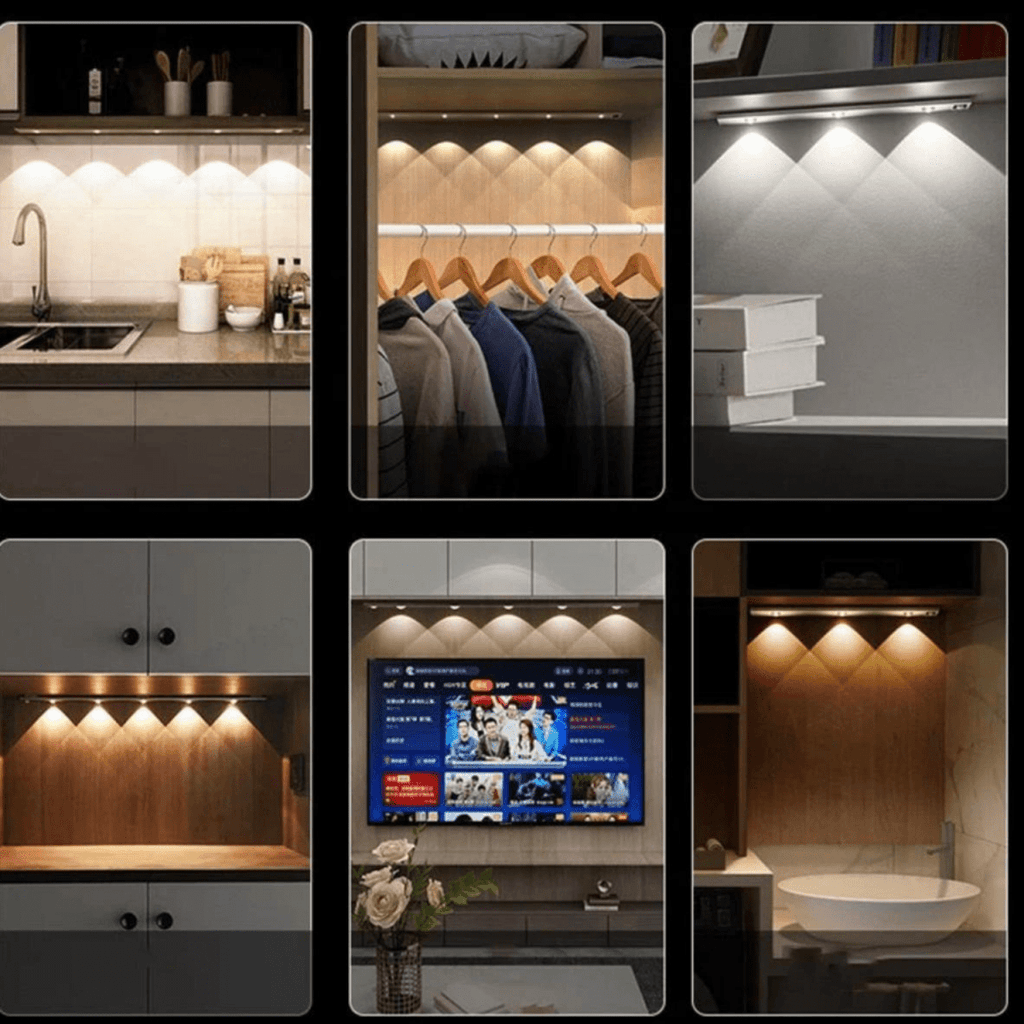 Lampada LED wireless con sensore di movimento