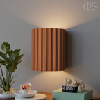 OCS - Lampada da Parete LED Minimalista - Luce Verso Il Basso & Verso L'Alto