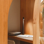Nordico - Lampada da Tavolo LED Minimalista Scandinava Senza Fili
