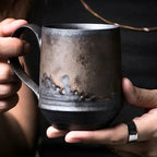 Tazza da caffè in stile rustico – Calda e Confortevole per l'Autunno