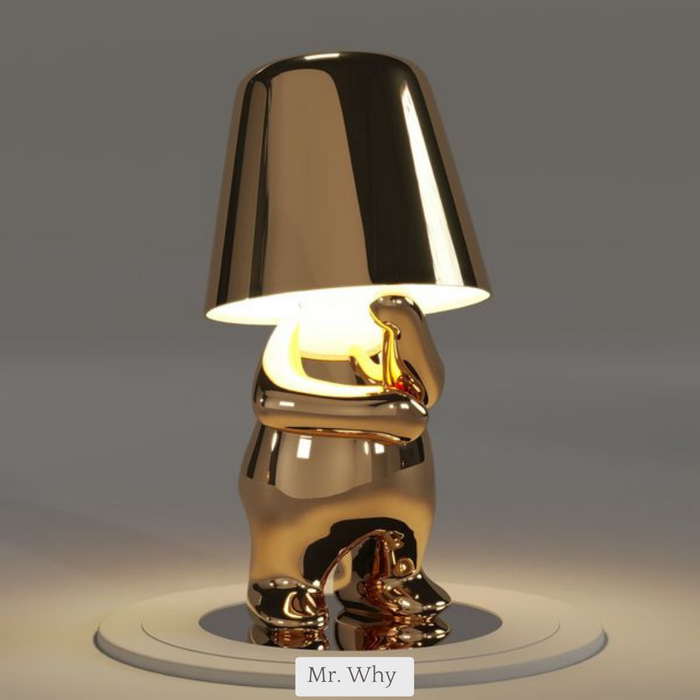 OCS - Lampada Designer Italiana Senza Fili – dimmerabile, 25 ore di luce & design giocoso